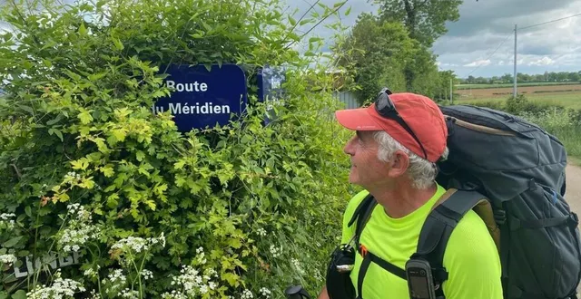 photo  françois remodeau, à neuvillalais, vendredi 13 mai.  &copy;  le maine libre 
