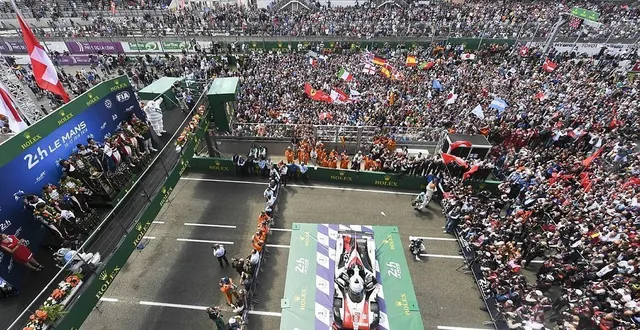 photo  les 24 heures du mans se déroulent les 11 et 12 juin 2022.  &copy;  le maine libre 