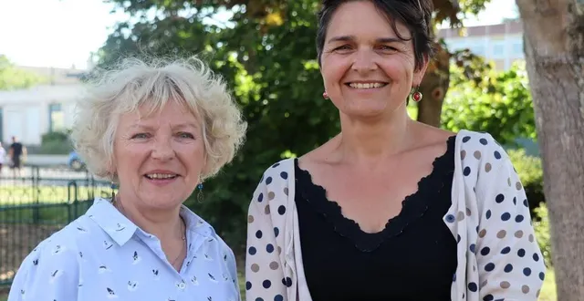 photo  ghislaine bonnet, candidate de la nupes (nouvelle union populaire, écologique et sociale) dans la première circonscription de la sarthe. elle se présente aux législatives de juin 2022 avec pour suppléante nathalie buchot.  &copy;  ouest-france 