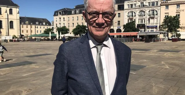 photo  éric de viilmarest, candidat reconquête pour la 5e circonscription au mans (sarthe). (pour raisons personnelles, sa suppléante, marine goubault n’a pas souhaité figurer sur la photo.)  &copy;  ouest-france 