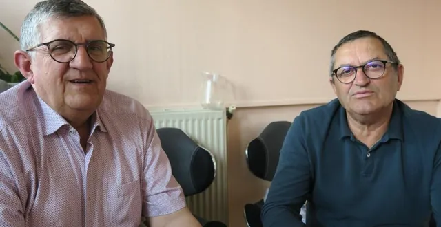 photo  après des mois difficiles en raison de la covid, roland pineau, président (à droite) et claude périnelle, vice président (à gauche) de la croix-rouge de sablé compte bien relancer l'activité de l'association, au plus vite.  &copy;  ouest-france 