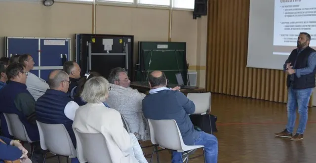 photo  cédric forgeard a expliqué la journée festive.  &copy;  le maine libre 