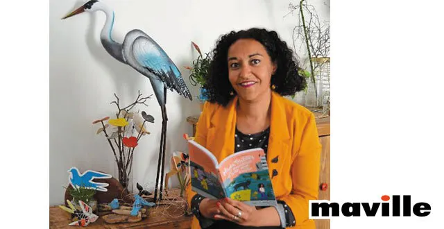 photo angers. elle sort un roman inspiré par sa jeunesse au collège de la roseraie &copy; photo : alice labrousse