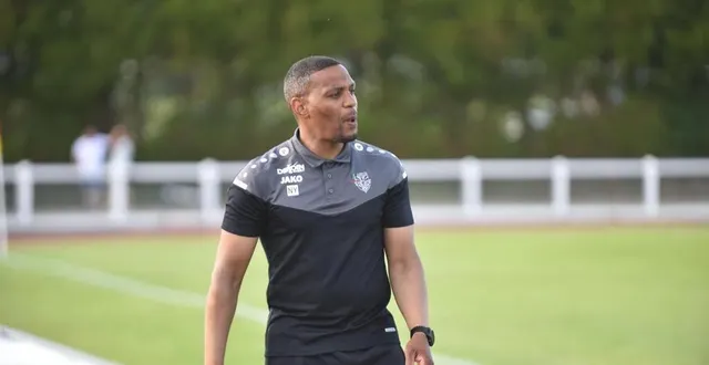 photo  yoann néris, l’entraîneur d’argentan.  &copy;  photo : joseph thouin 