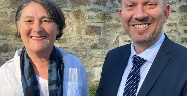 photo  fabienne labrette-ménager est candidate sur la première circonscription, olivier sasso est son suppléant.  &copy;  photo fl-m 