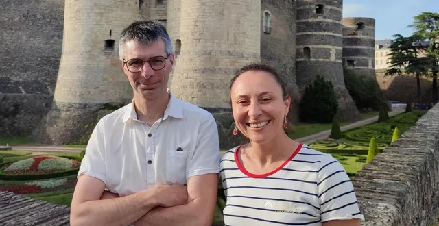 photo  ?yann le diagon et lamya khraief défendront les idées de lutte ouvrière lors des prochaines élections législatives, dans la sixième circonscription du maine-et-loire.  &copy;  ouest-france 