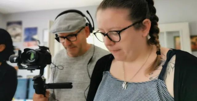 photo  victor augusto a repris le tournage du film qui relate son histoire.  &copy;  ouest-france 