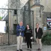 photo de gauche à droite : jean-louis durand, président fondateur de l’association culture au château, alice orange, directrice du festival de vivoin et guillaume renon, président de l’association festival de vivoin.