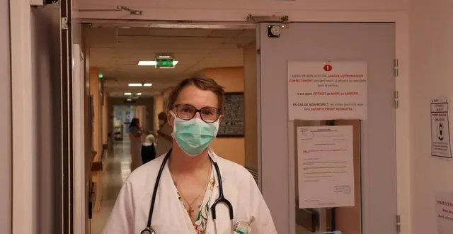 photo  la docteure nastasia tournant travaille dans le service de soins palliatifs de l’hôpital d’alençon-mamers depuis novembre 2018.  &copy;  ouest-france 