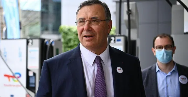 photo  patrick pouyanné, pdg de totalenergies, sera le starter officiel de la 90e édition des 24 heures du mans.  &copy;  archives afp 