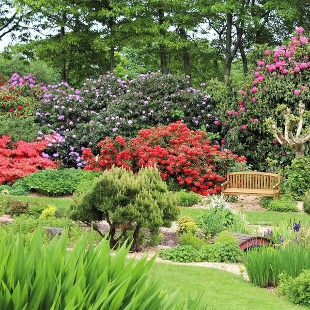 photo les jardins des renaudies, à colombiers-du-plessis, en mayenne.  ©  sebastien garnier