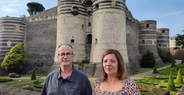 photo  céline l’huillier est la candidate lutte ouvrière dans la circonscription angers-segré. luc chouette est son remplaçant.  &copy;  ouest-france 