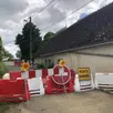 photo ce mercredi 25 mai, la route départementale qui traverse le hameau de la viosne, va être rouverte à la circulation.