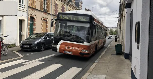 photo  une grande partie de la rue d’eichthal, où défilent 6600 véhicules par jour, passerait en site propre réservé aux bus de la future chronoligne. objectif: leur permettre de relier rapidement gare et place du pâtis.  &copy;  archives ouest-france 