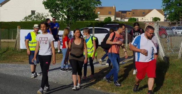 photo  en route pour 13 km !  &copy;  le maine libre 