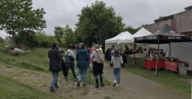 photo  le festival les extraverties à la roche-d’oëtre.  &copy;  ouest-france 