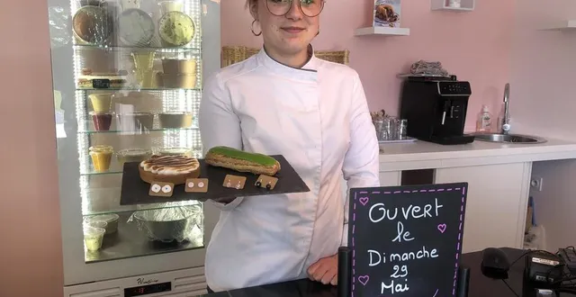 photo  pour la fête des mères mais aussi pour faire découvrir sa boutique réagencée, marine février a eu l’idée de dissimuler des bijoux dans des gâteaux.  &copy;  ouest-france 