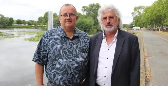 photo  bruno pinçon (à droite) est le candidat rn aux élections législatives de la 3e circonscription de la sarthe. son suppléant est christophe hannier.  &copy;  ouest-france 