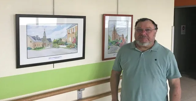 photo  didier besnard est à l’arche jusqu’au 5 septembre.  &copy;  ouest-france 