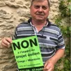 photo  jean-claude aveline, cofondateur du collectif 12, est toujours aussi déterminé dans son combat contre l’implantation des éoliennes. 