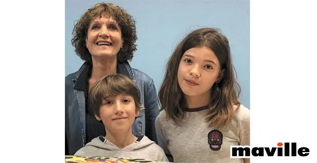 photo elisabeth papin et deux adhérents &copy; raphaël ruffle-marjot