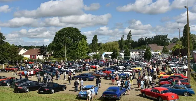 photo  les véhicules de prestige s’étaient rassemblés en 2019 lors de la classic british welcome, à saint-saturnin près du mans (sarthe).  &copy;  archives ouest-france 