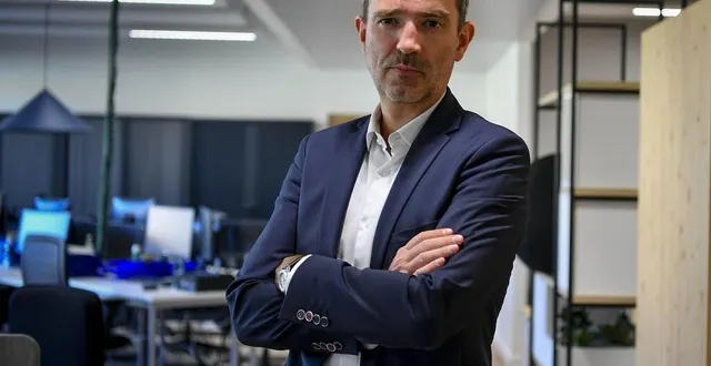 photo  le mans, le 14 octobre 2021. guillaume richard, pdg de oui care.  &copy;  archives le maine libre – yvon loué 