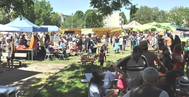 photo  la fête interculturelle des quartiers sud a lieu sur la plaine du ronceray et débute à 12 h 30 ce samedi 4 juin 2022.  &copy;  archives le maine libre 