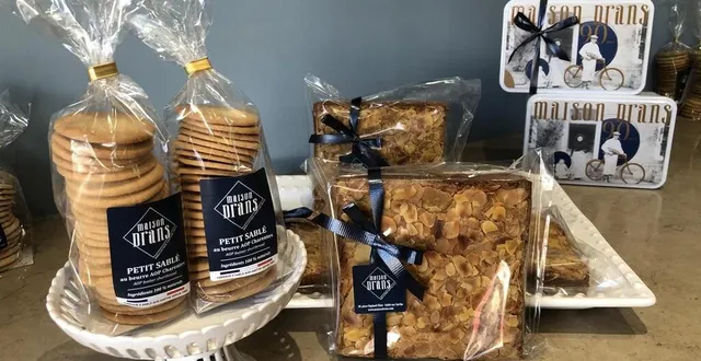 photo  le sabolien est revenu rejoindre la gamme de produits proposés par maison drans notamment les fameux petits sablés.  &copy;  ouest-france 