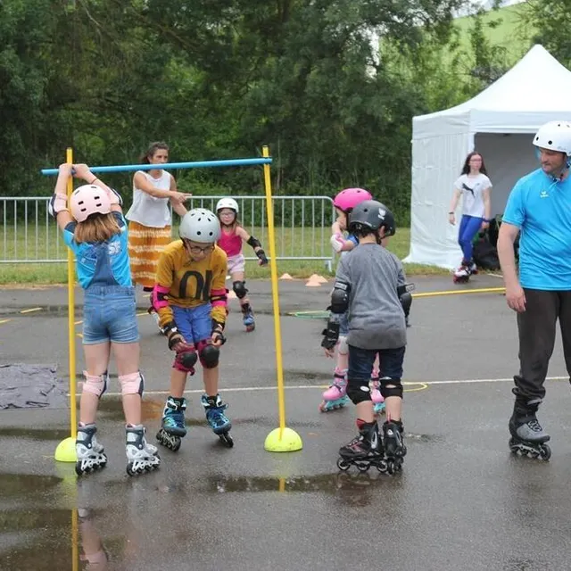 photo les activités se sont déroulées entre les gouttes.  ©  le maine libre