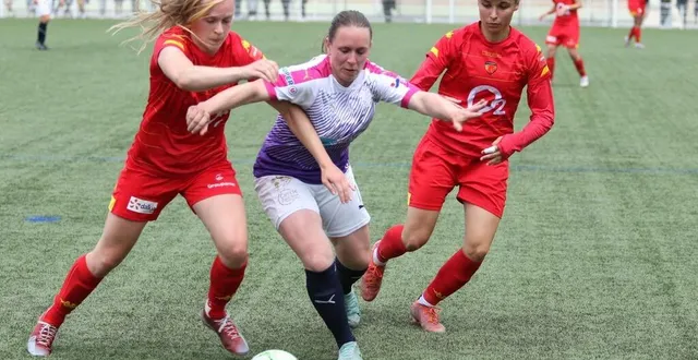 photo  les féminines du mans fc ont parfaitement entamé leurs barrages.  &copy;  photo le maine libre 