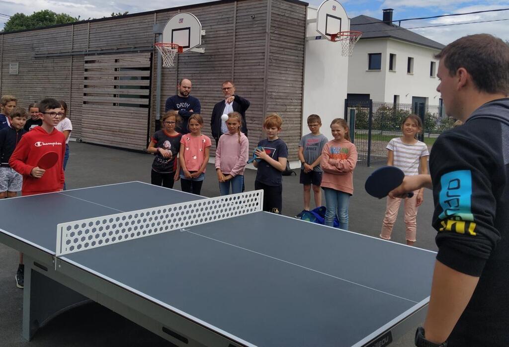 Ils veulent une table de ping-pong dans leur cour d'école - USEP