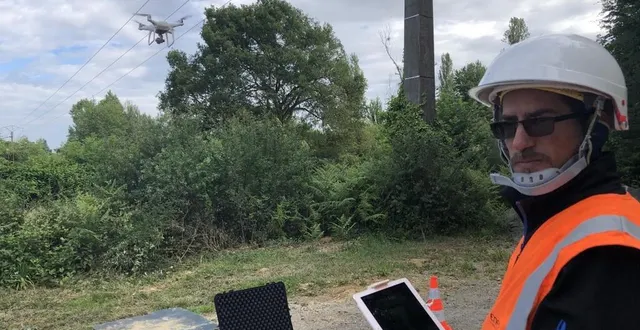 photo  denis hoarau débute une mission de reconnaissance dans la sarthe, le 2 juin 2022.  &copy;  le maine libre 