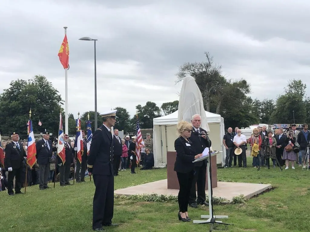 78e anniversaire du Débarquement. La statue Roosevelt Jr veille sur SainteMèreÉglise