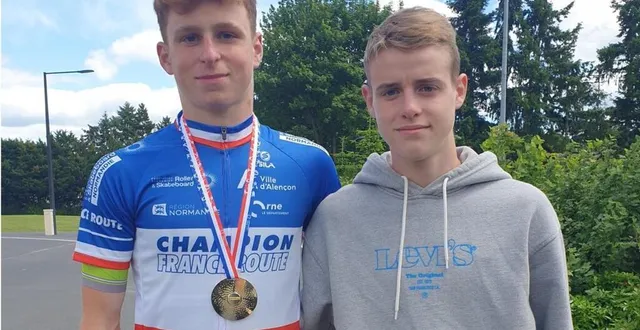 photo  arthur lebeaupin et florent plaire, membres de l’adel roller-sport vont de podiums en podiums. le club local est désormais représenté à travers tout l’hexagone et même en europe.  &copy;  le maine libre 