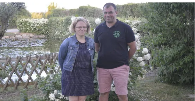 photo  les organisateurs miguel bruneau et aurélie doiteau.  &copy;  le maine libre 