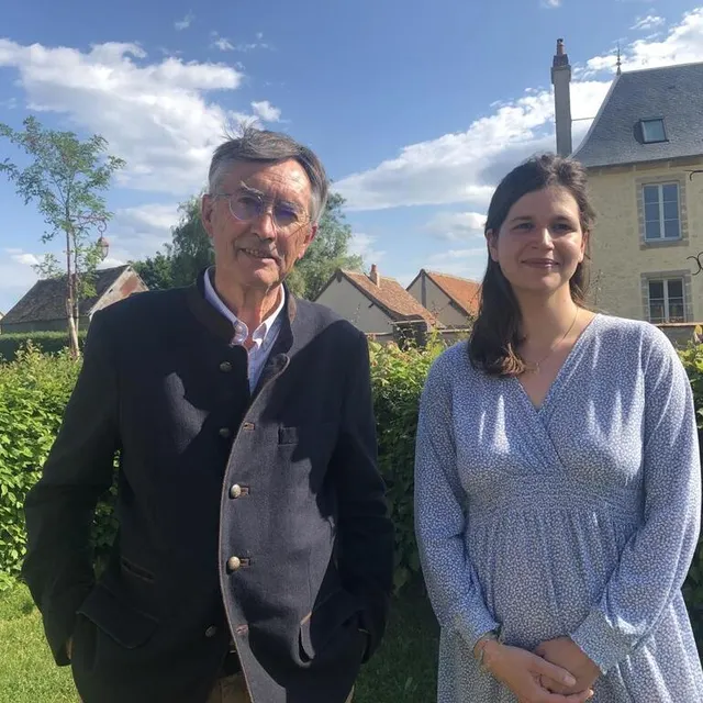 photo claire-emmanuelle gauer et son suppléant, jean-françois dewilde, reconquête !  ©  ouest-france