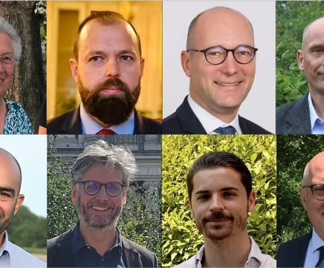 photo de haut en bas et de gauche à droite : marie-louise dupas (lutte ouvrière), gabriel de chabot (rassemblement national), roch brancour (les républicains), tristan bovier-lapierre (reconquête !), arash saeidi (génération.s), david cayla (gauche républicaine et socialiste), sulyvan benoit (parti animaliste), françois gernigon (horizons).  ©  dr