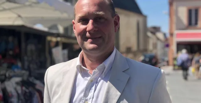 photo  anthony frémont, candidat rassemblement national, aux élections législatives dans l’orne pour la 3e circonscription.  &copy;  ouest-france 