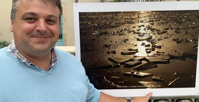 photo  gilles murail, président d’art et fléchir, va présenter une nouvelle édition de l’exposition de photos le temps d’une pause.  &copy;  le maine libre 