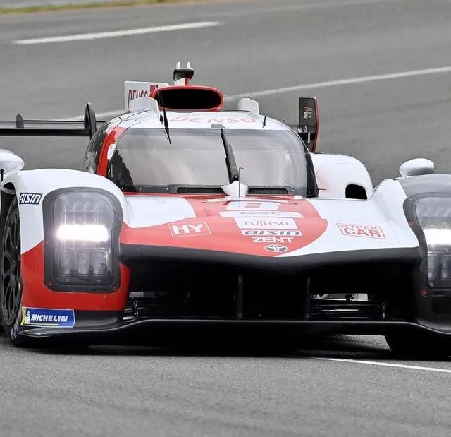photo brendon hartley a signé le meilleur temps global et hypercar, lors de l’hyperpole, au volant de la toyota n° 7.  ©  photo : jérôme fouquet / ouest-france