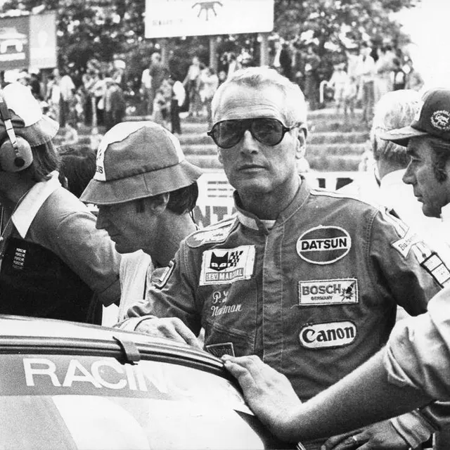 photo paul newman, âgé de 54 ans en 1979, lors de sa participation aux 24 heures du mans, est décédé en 2008.  ©  archives ouest-france