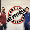 photo  françois boutigny, gérant de la salle air fitness, à alençon, et stéphane boulay, futur coach sportif. 