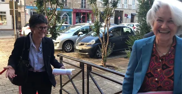 photo  dans la première circonscription de l’orne, le second tour des élections législatives opposera chantal jourdan (nupes), à gauche, et marie-annick duhard (ensemble !), à droite.  &copy;  ouest-france 