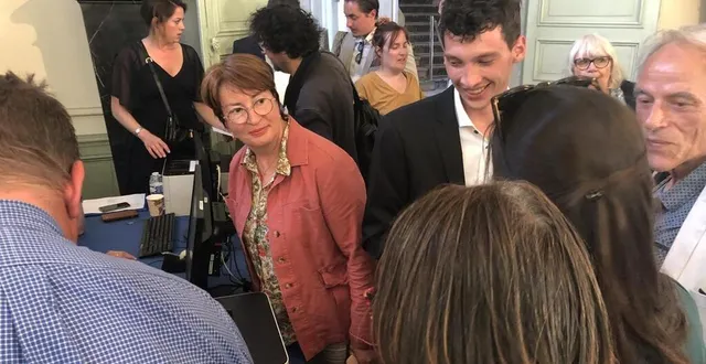 photo  dans la deuxième circonscription de la sarthe, marietta karamanli se dirige vers un nouveau mandat.  &copy;  ouest-france 