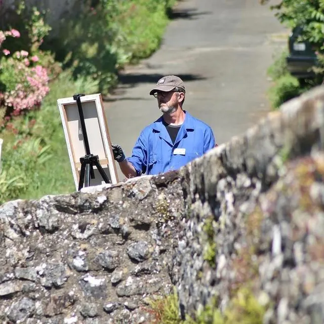 photo certains avaient opté pour une toile verticale.  ©  ouest-france