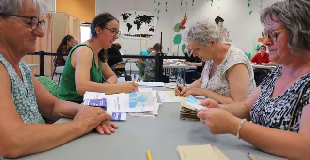 photo  lors du premier tour des élections législatives, dimanche 12 juin 2022, la troisième circonscription de la sarthe a placé en tête du premier tour des législatives le candidat du rn, bruno pinçon.  &copy;  ouest-france 