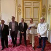 photo  à l’initiative de jean-pierre vogel et louis-jean de nicolay, deux crus sarthois seront servis à la table du sénat. 