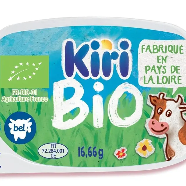 photo le kiri® version bio est fai à partir de lait produit par des exploitants de la sarthe.  ©  bel