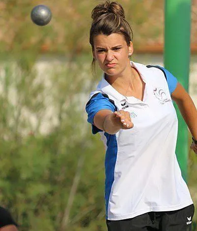 photo céline lebossé, double championne d’europe et tenante du titre à la flèche.  ©  archives le courrier de l’ouest